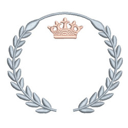 Diseño Para Bordado Marco Ramas Acacias 8