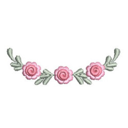 Embroidery Design Little Flowers Arrangement 8