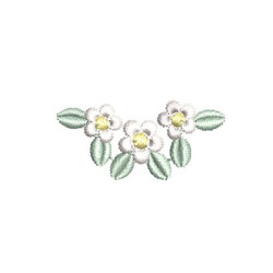 Embroidery Design Little Flowers Arrangement 12