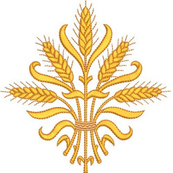 Diseño Para Bordado Ramo De Trigos 3