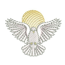 Embroidery Design Divine Spirit Holy 5 Cm