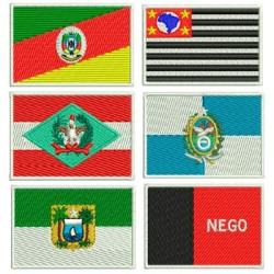 Embroidery Design Flags Of Brazilian States