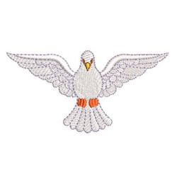 Embroidery Design Divine Spirit Holy 9 Cm