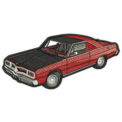 Embroidery Design Classic Car 63