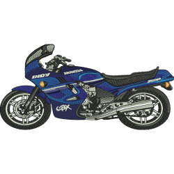Embroidery Design Motorcycle