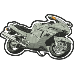 Matriz De Bordado Moto