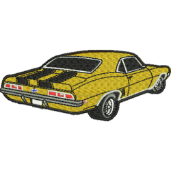 Matriz De Bordado Carro Clássico 37