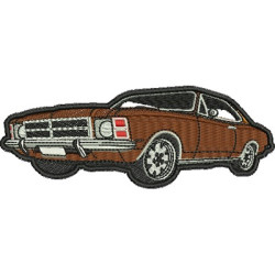 Matriz De Bordado Carro Clássico 83