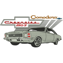 Matriz De Bordado Carro Clássico 79