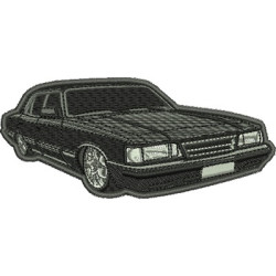 Matriz De Bordado Carro Clássico 97