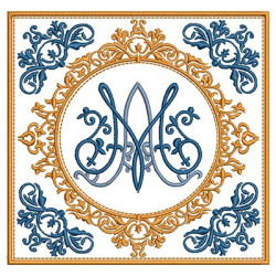 Diseño Para Bordado Conjunto De 5 Ornamentos Litúrgicos   76
