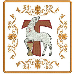 Embroidery Design Embroidered Altar Cloths Lamb 68