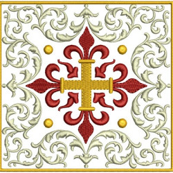 EMBROIDERED ALTAR CLOTHS CROSS 72