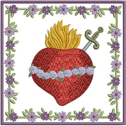 Diseño Para Bordado Conjunto De 5 Ornamentos Litúrgicos  77