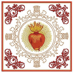 Diseño Para Bordado Conjunto De 5 Ornamentos Litúrgicos  80