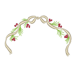 Embroidery Design Tie Christmas