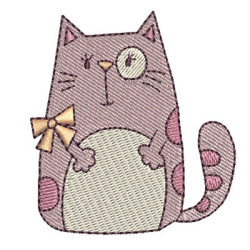 Embroidery Design Cat