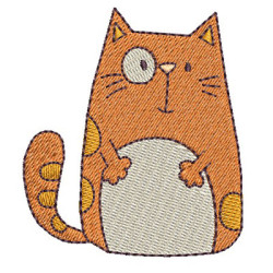 Embroidery Design Cat