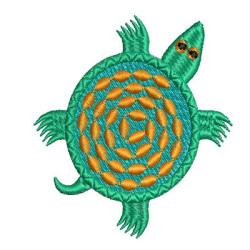 Diseño Para Bordado Tortuga