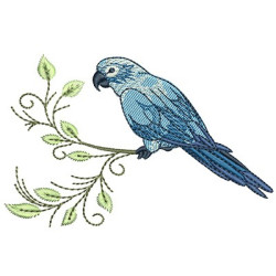 Embroidery Design Arara 12 Cm