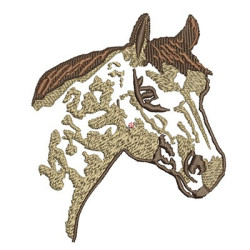Embroidery Design Horse 10 Cm