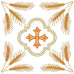 Embroidered Altar Cloths Wheat 93 December 2015
