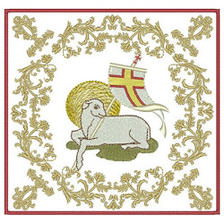 Embroidery Design 5 Embroidered Altar Cloths Lamb 94