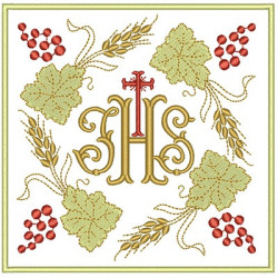 Embroidery Design Embroidered Altar Cloths Grapes Jhs 97