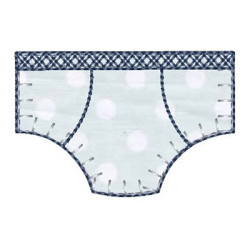 Embroidery Design Underwear Applied