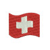 SWITZERLAND FLYING 3CM INTERNATIONAL SMALL