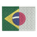 Bandera Brasil Y Japón Septiembre 2015