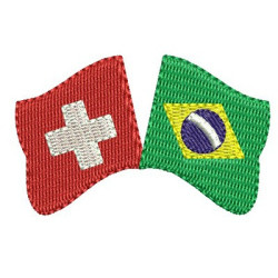 Embroidery Design Brazil & Switzerland