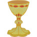 Chalice 25 Cm Wheat And Grapes Collection 2