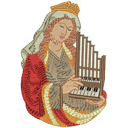 Matriz De Bordado Santa Cecília