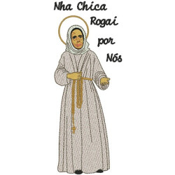 Matriz De Bordado Nhá Chica 22 Cm