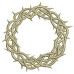 CROWN OF THORNS 13 CM JESUS