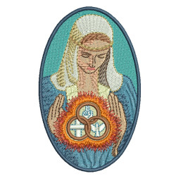 OUR LADY OF THE TRINITY 12 CM