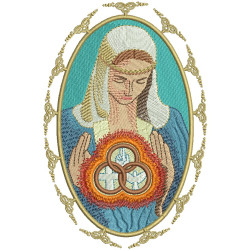 OUR LADY OF THE TRINITY 16 CM