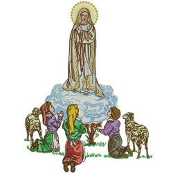 OUR LADY OF FATIMA 38CM