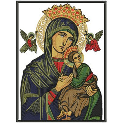 Embroidery Design Our Lady Of Perpetual Help 5