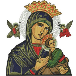 OUR LADY OF PERPETUAL HELP WITH 20 CM COMPLETE