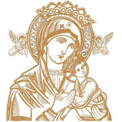 OUR LADY OF PERPETUAL HELP WITH 20 CM COMPLETE 2