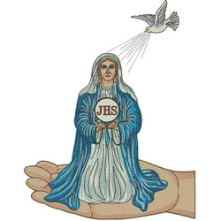 Embroidery Design Nossa Senhora Do Santíssimo Sacramento