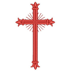 Embroidery Design Passion Of The Cross 10 Cm