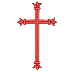 Embroidery Design Passion Of The Cross 10 Cm