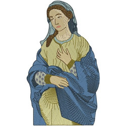 Embroidery Design Our Lady O