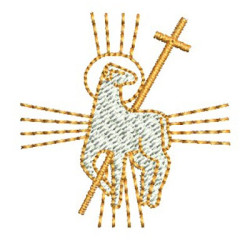 Embroidery Design Little Lamb 2