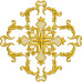 Cruz Na Moldura Grande 2 Molduras Religiosas