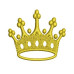 Crow 5cm  3 Crowns