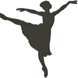 Embroidery Design Shadow Dancer